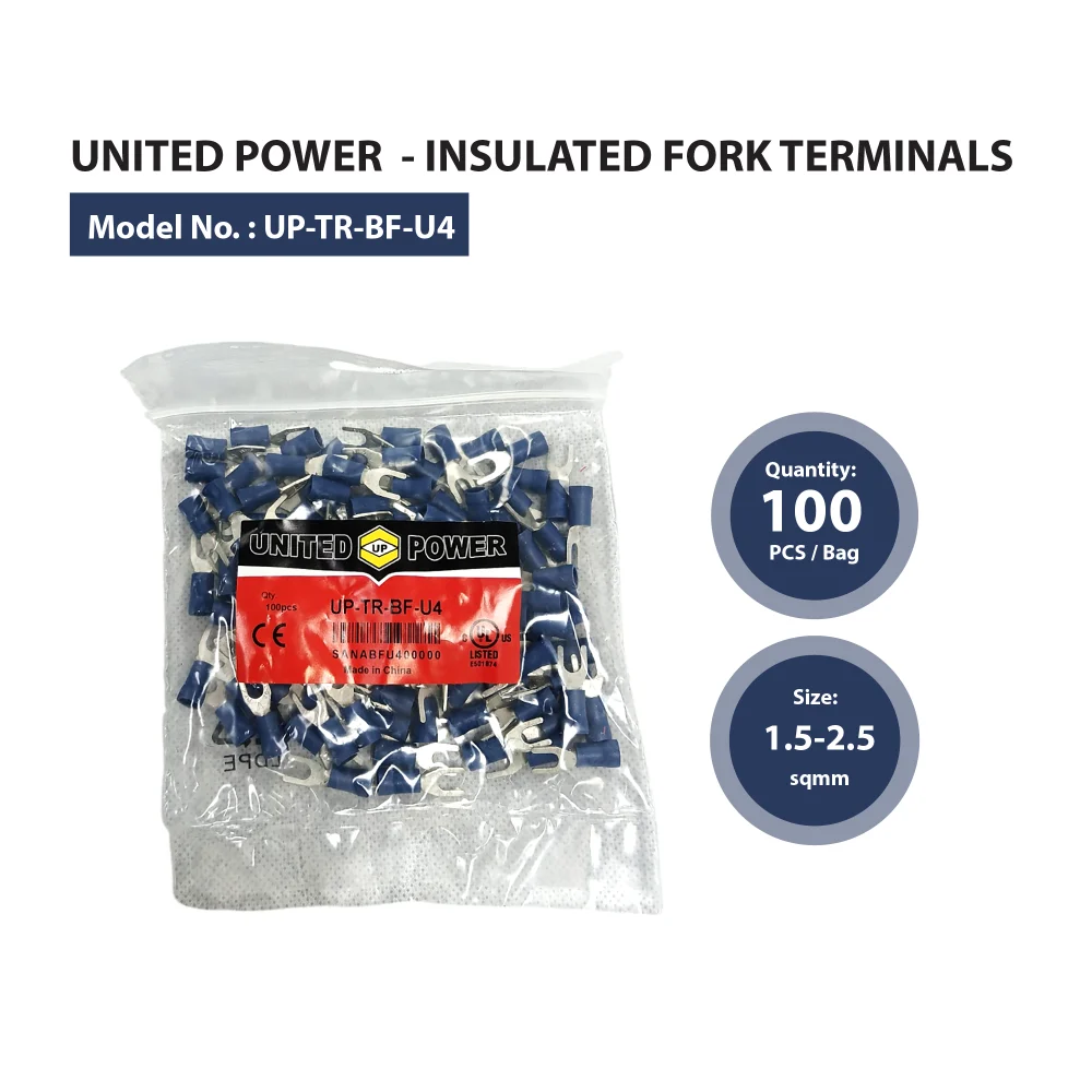 UP TR BF U4 Vinyl Ins.Fork Type Terminal 1.5 2.5mm (HT TR SV2 4).02 01