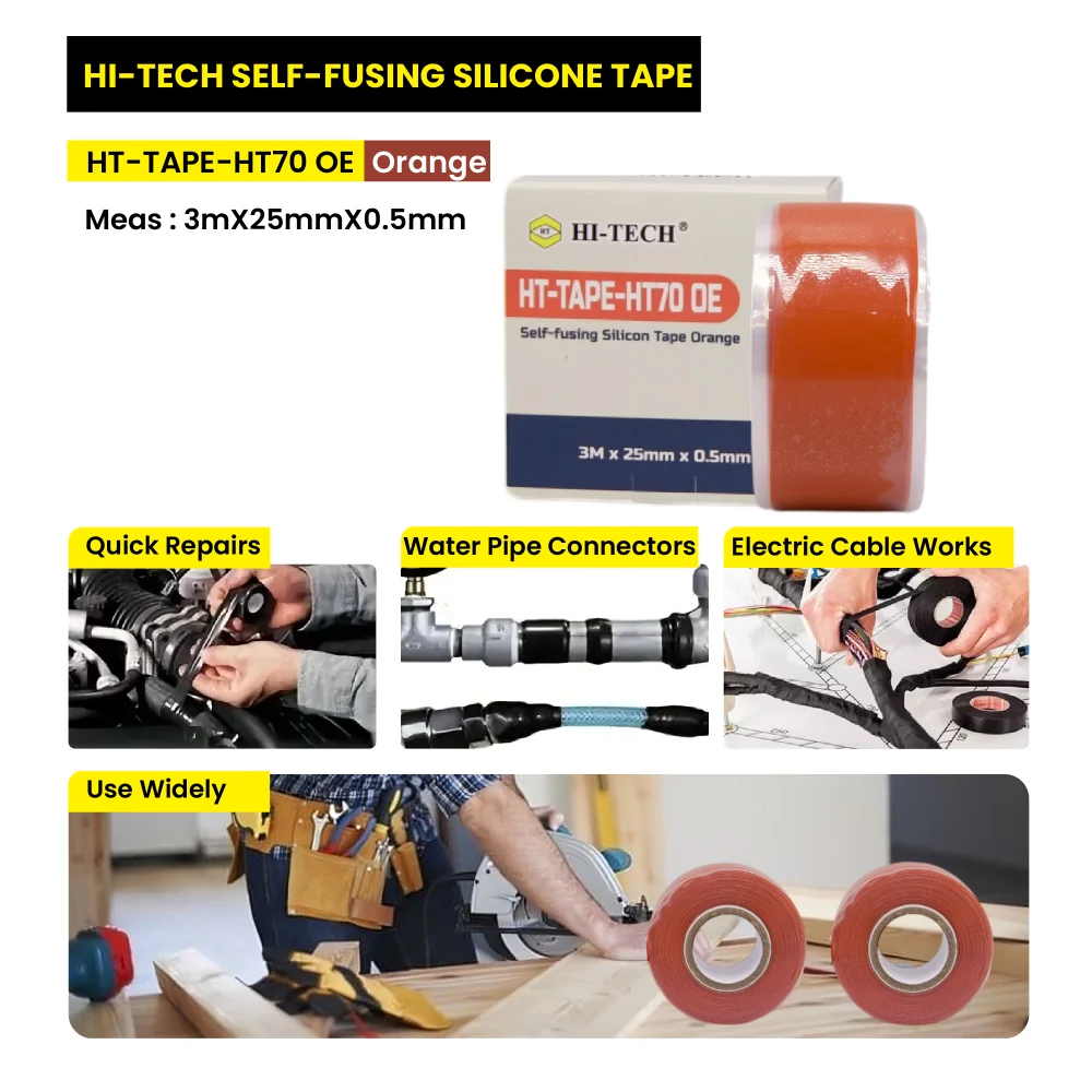 HI TECH Self Fusing Silicone Tape 01