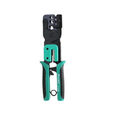 crimper for modular connectors