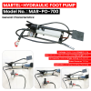WEB Info MARTEL MAR PO 700 Hydraulic Foot Pump Aluminium Alloy P05