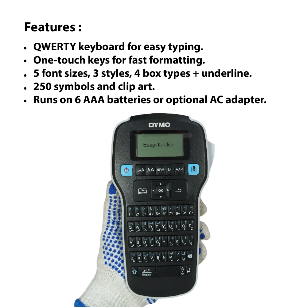 Dymo Label Manager 160 Arabic EMEA 03