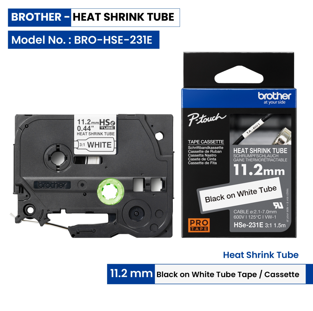 WEB BRO HSE 231E 12mm HeatShrinkTube 5