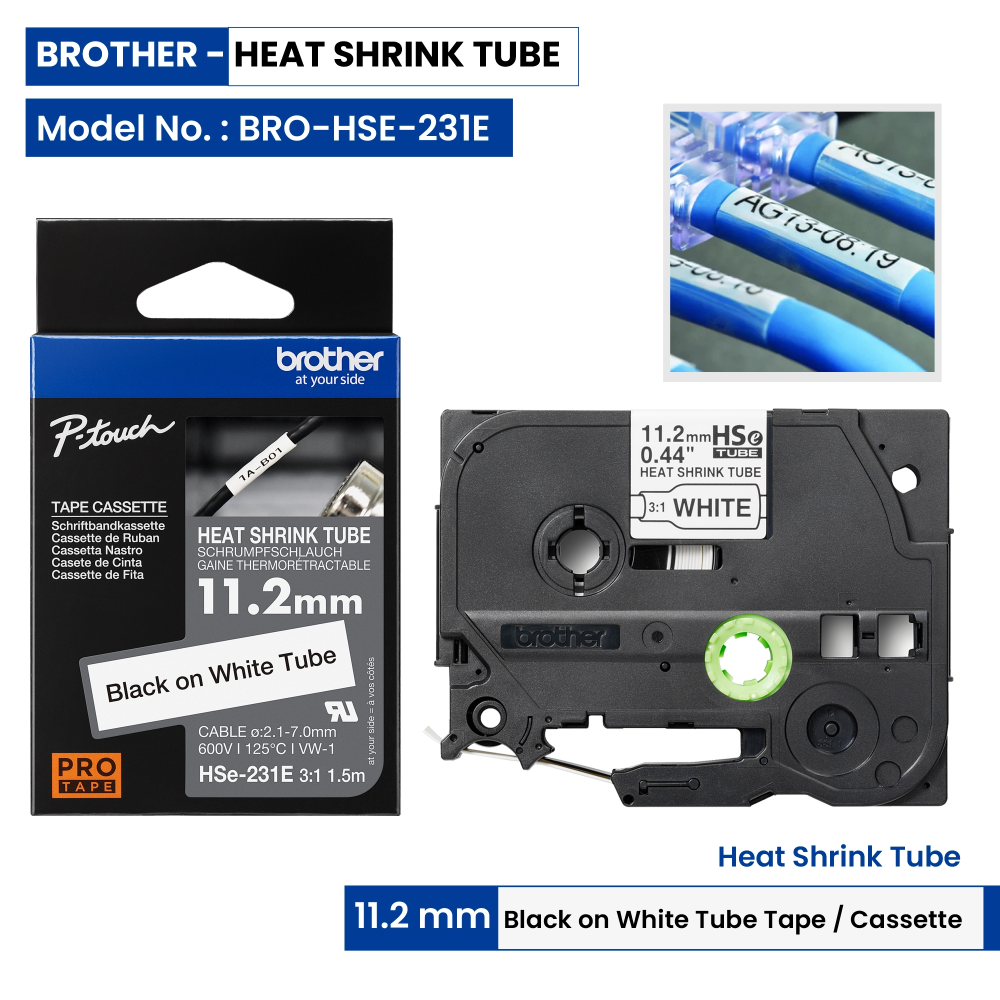 WEB BRO HSE 231E 12mm HeatShrinkTube 6