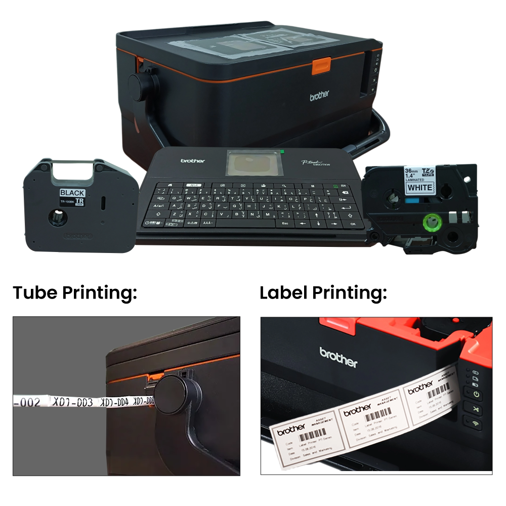 WEB Info BRO PT E850TKW INDUSTRIAL FERRULE TUBE PRINTER 3