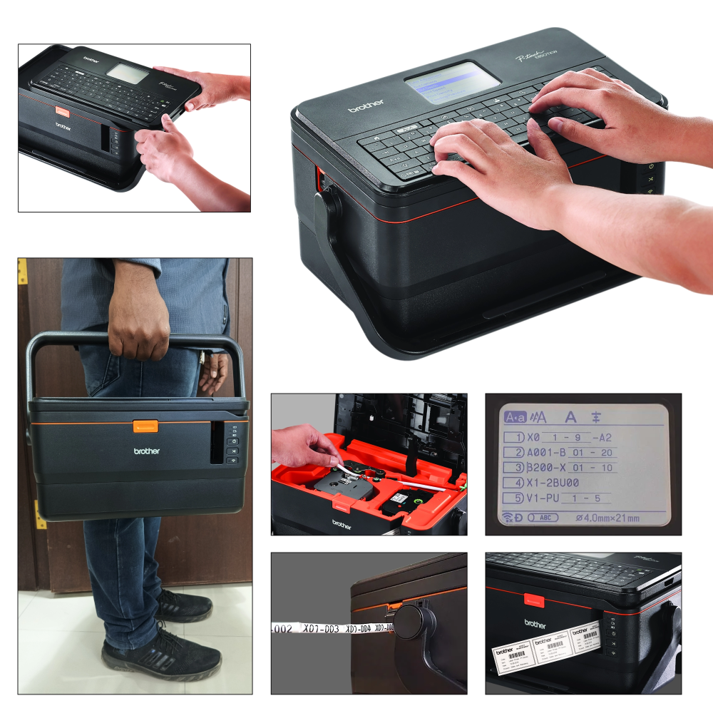 WEB Info BRO PT E850TKW INDUSTRIAL FERRULE TUBE PRINTER 7