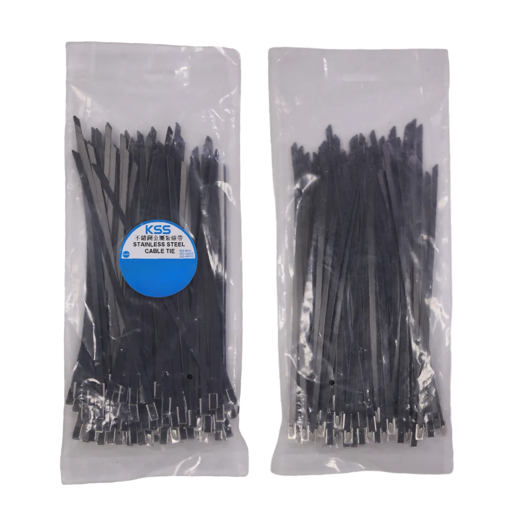 WEB KSS BSTC Stainless Steel Cable Tie Ball Lock Type with Epoxy Coating Series SS316 02