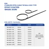 WEB KSS BSTC Stainless Steel Cable Tie Ball Lock Type with Epoxy Coating Series SS316 05