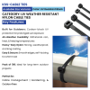 WEB KSS UVWeatherResistantCableTies Usage&Variants
