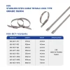 Size Chart KSS stainless steel cable ties