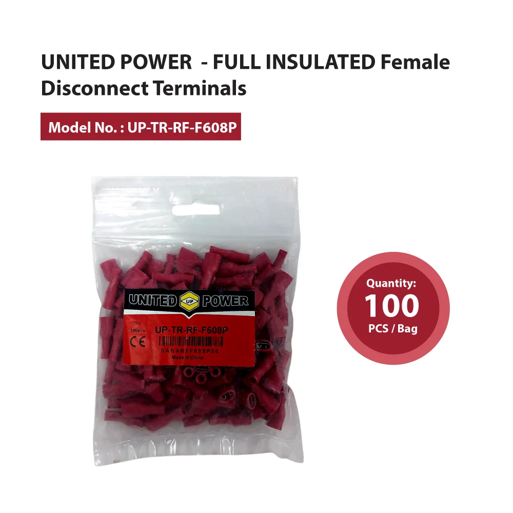 full insulated female disconnect terminals