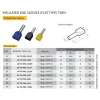 INSULATED END SLEEVES (FLAT TYPE) TWIN WEB 01