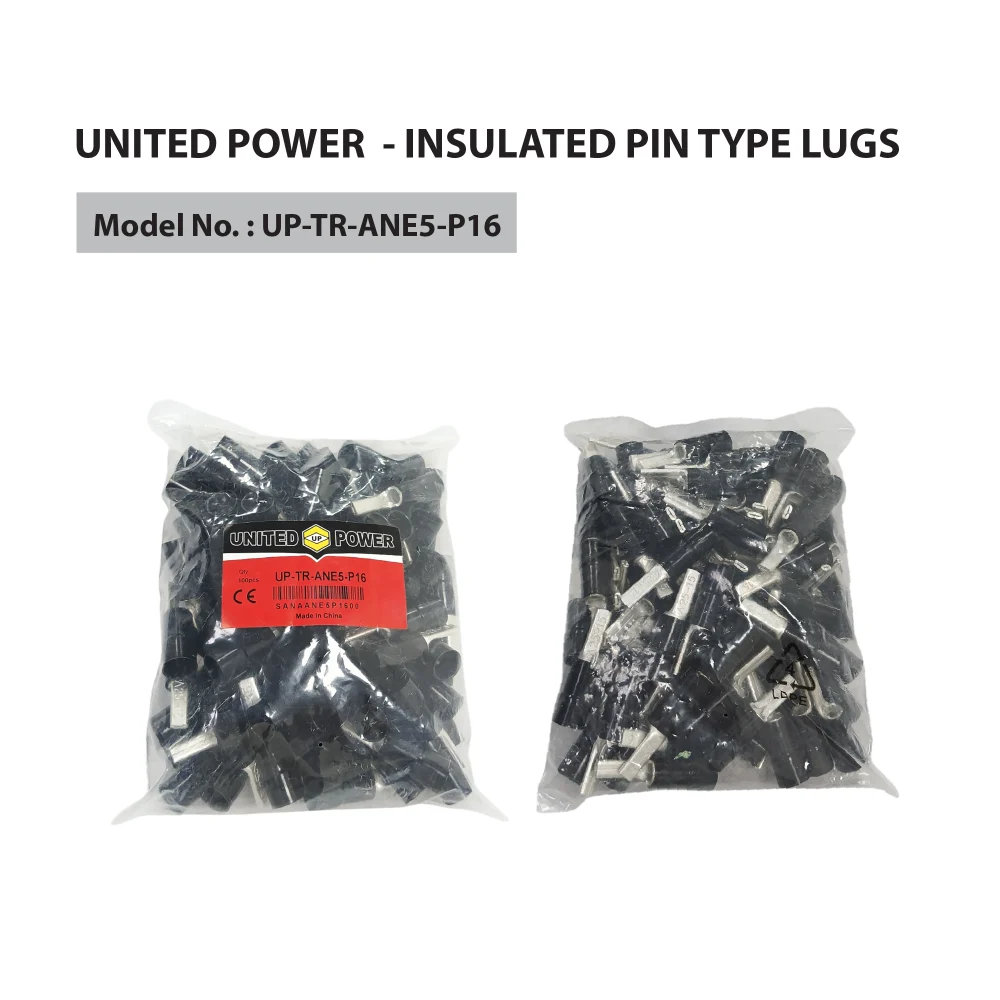 UNITED POWER INSULATED PIN TYPE LUGS UP TR ANE5 P16.03 01