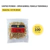 UNITED POWER OPEN BARREL FEMALE TERMINALS UP TR 503LR.02 01