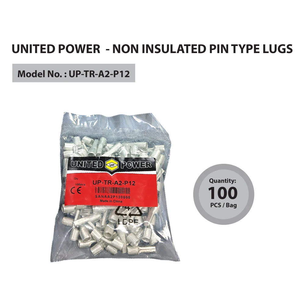 UP TR A2 P12 Non Ins.Pin Type Terminal 10mm.04 01