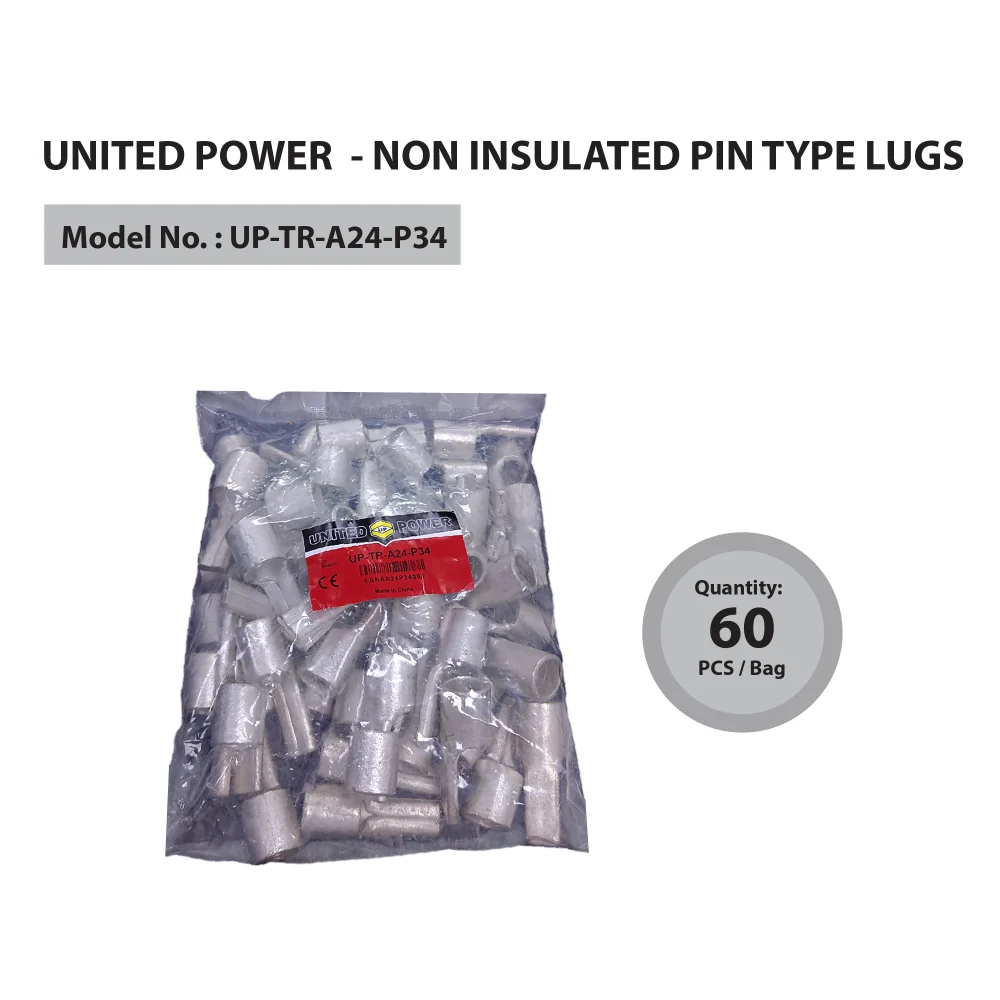 UP TR A24 P34 Non Ins.Pin Type Terminal 120 mm.02 01