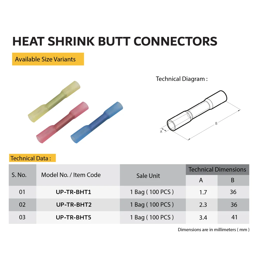 UP TR BHT2HEAT SHRINK BUTT CONNECTORS.WEB.04 01