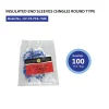 UP TR PKE 7508 INSULATED END SLEEVES (SINGLE) ROUND TYPE..02 01