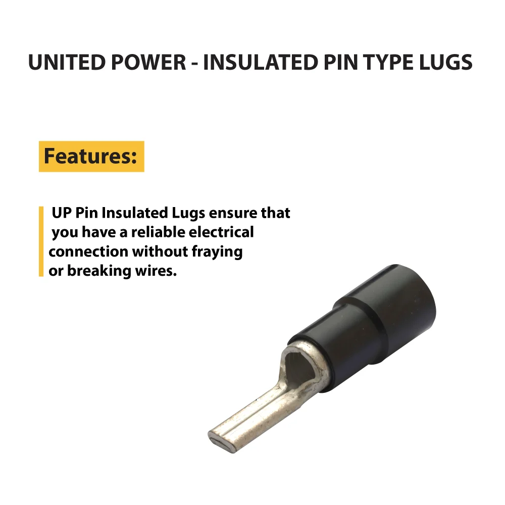 WEB UP INSULATED PIN TYPE LUGS.01 01