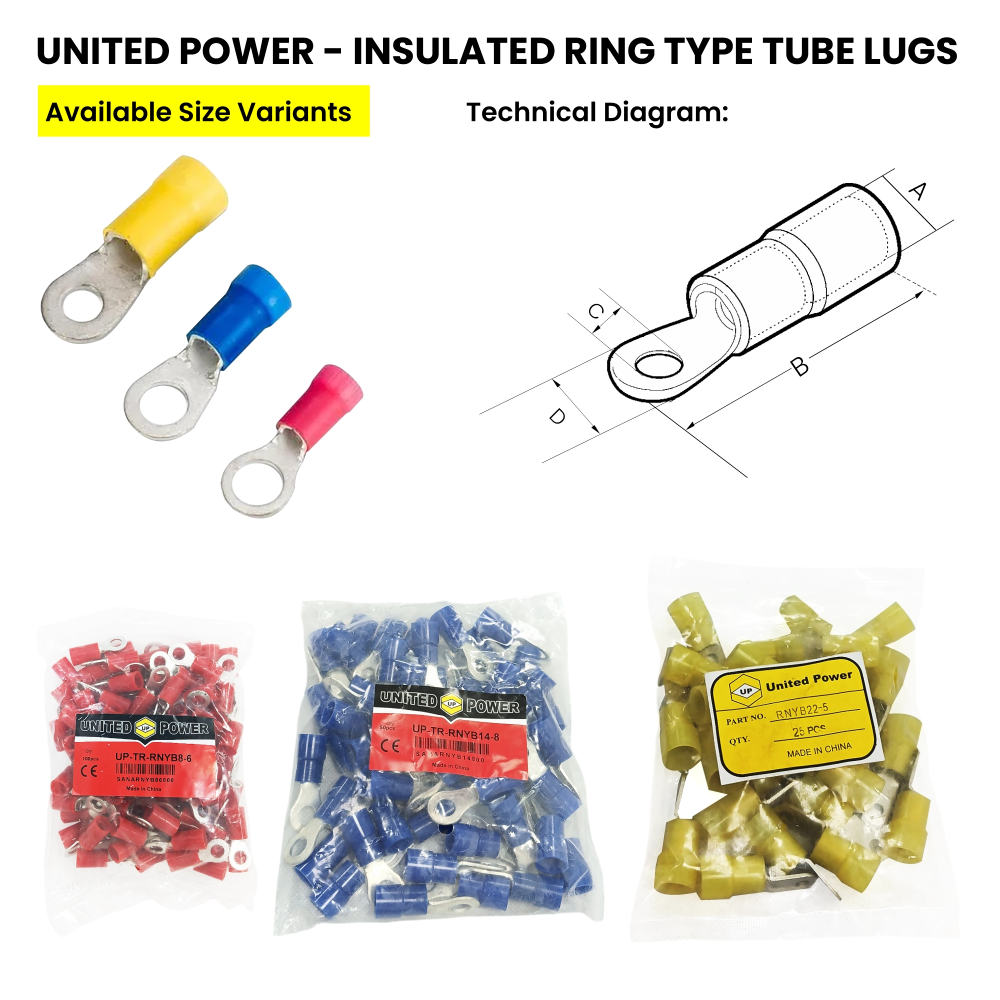 Web UP Insulated RING Type Lugs v04