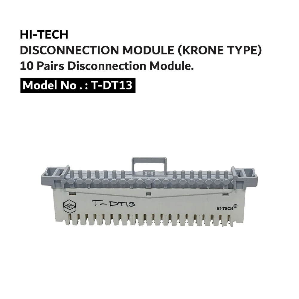 DISCONNECTION MODULE Model No T DT13 web 01 01