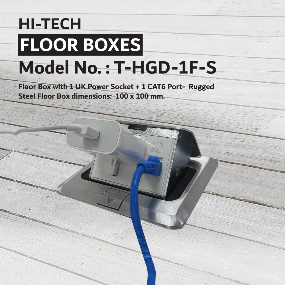 FLOOR BOXES Model No. T HGD 1F SHI TECH web.08 01