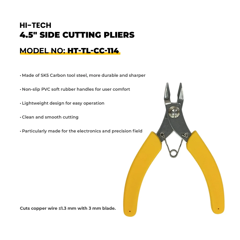 HI TECH Side Cutting Plier HT TL CC 114 (3)