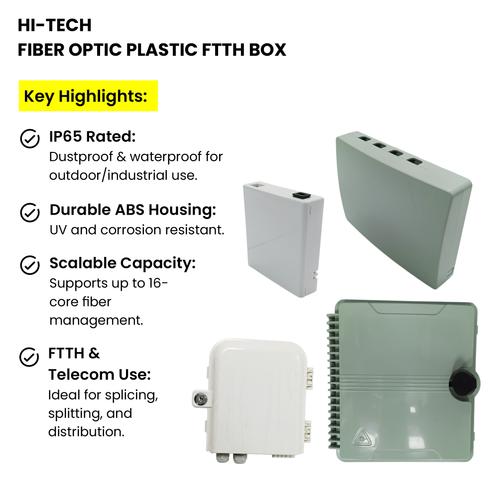 Web 24 Fiber Optic Plastic box v04