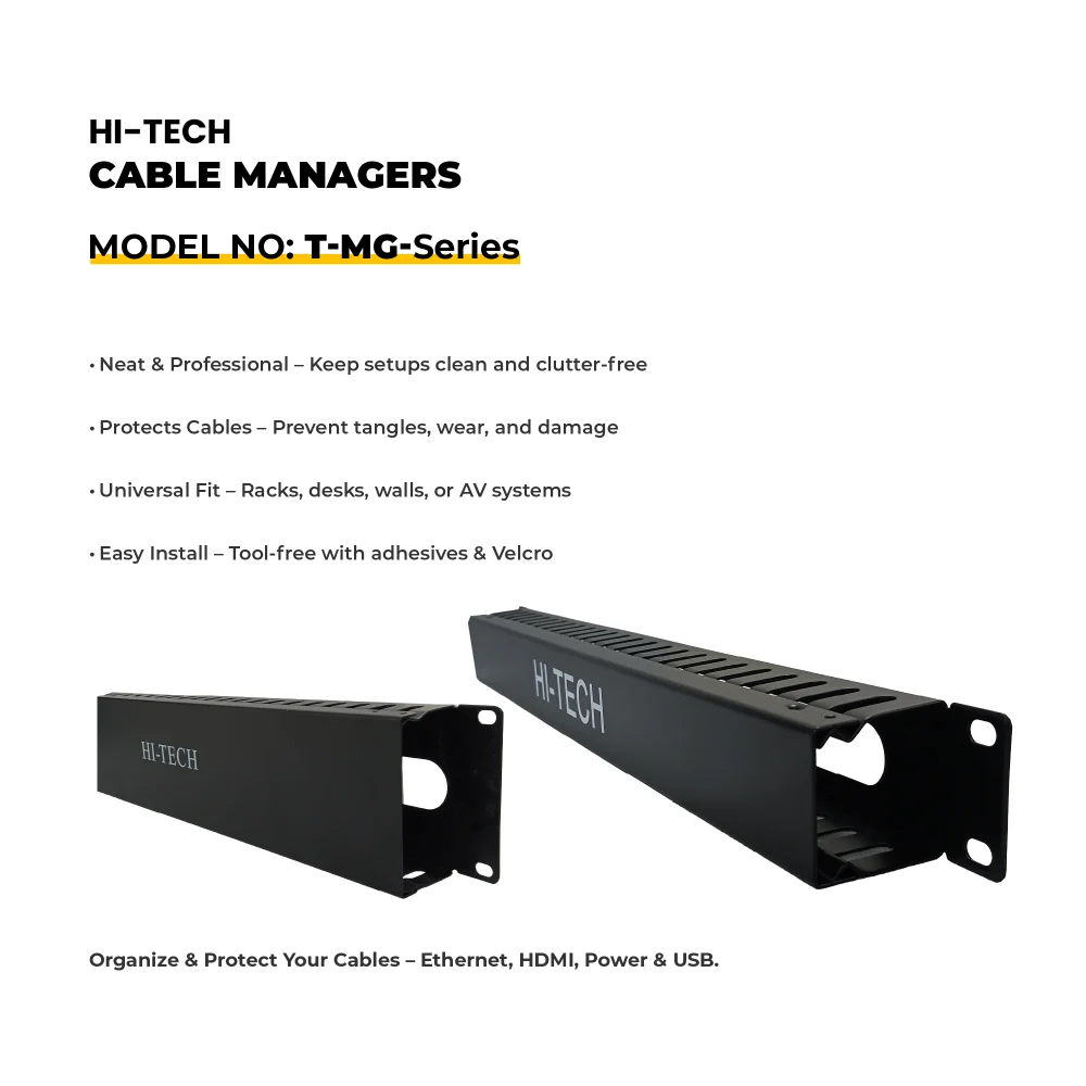 Web HI TECH Cable Managers T MG Genric Design