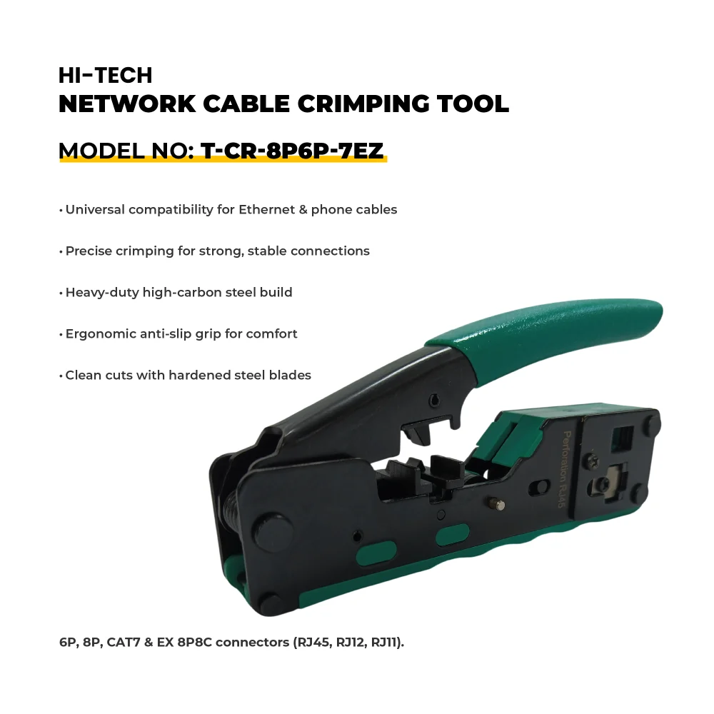 Webp HI TECH Crimping Tool T CR 8P6P 7EZ 3