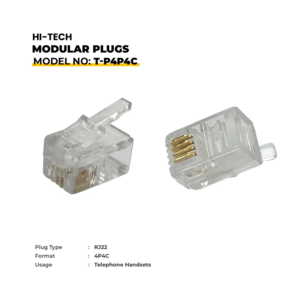 Webp Hi Tech Modular Plug T P4P4C