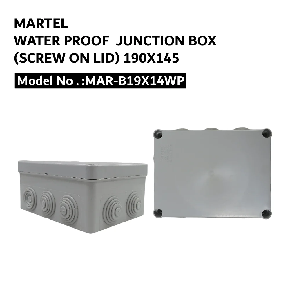 WP JUNCTION BOX SCREW ON LID MAR B19X14WP.web.01 01