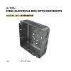 Web HI TECH Steel Boxes with Knockout HT SB10X10 (1)