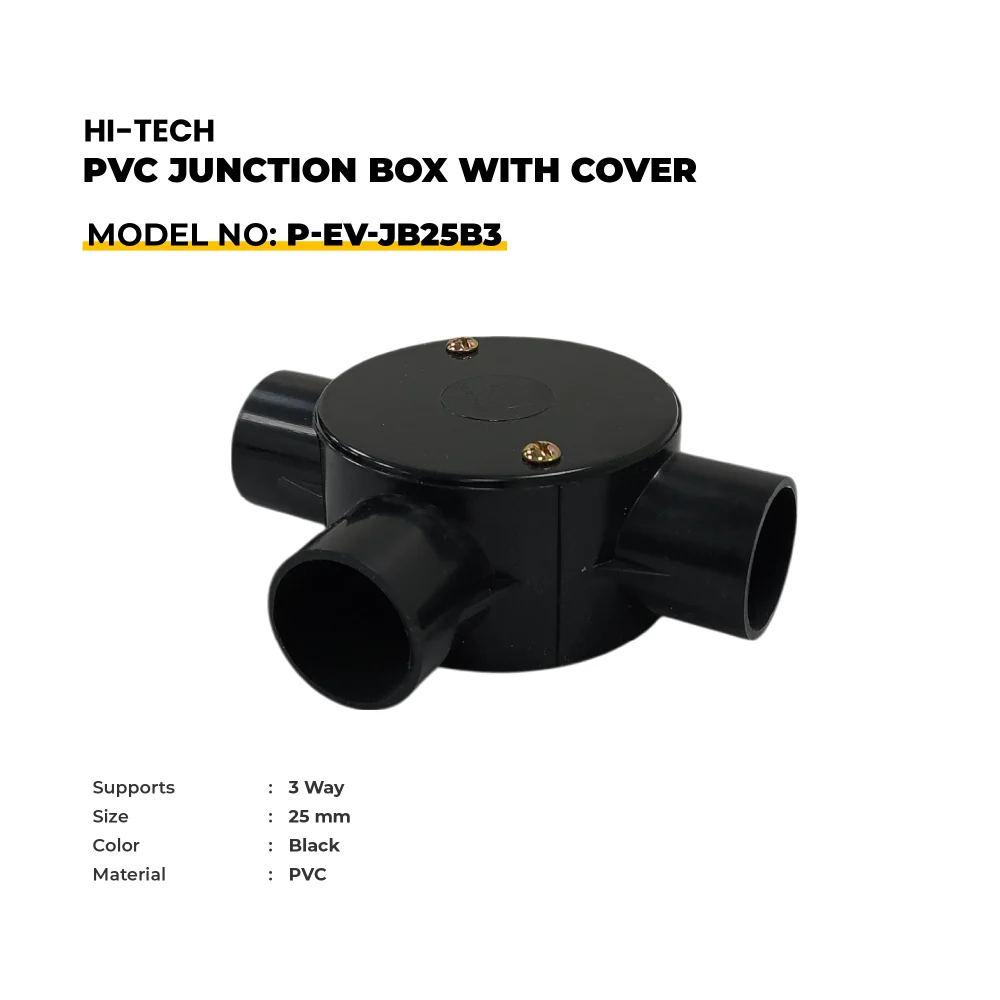 Web Hi Tech PVC Junction Box with Cover P EV JB25B3 (1)
