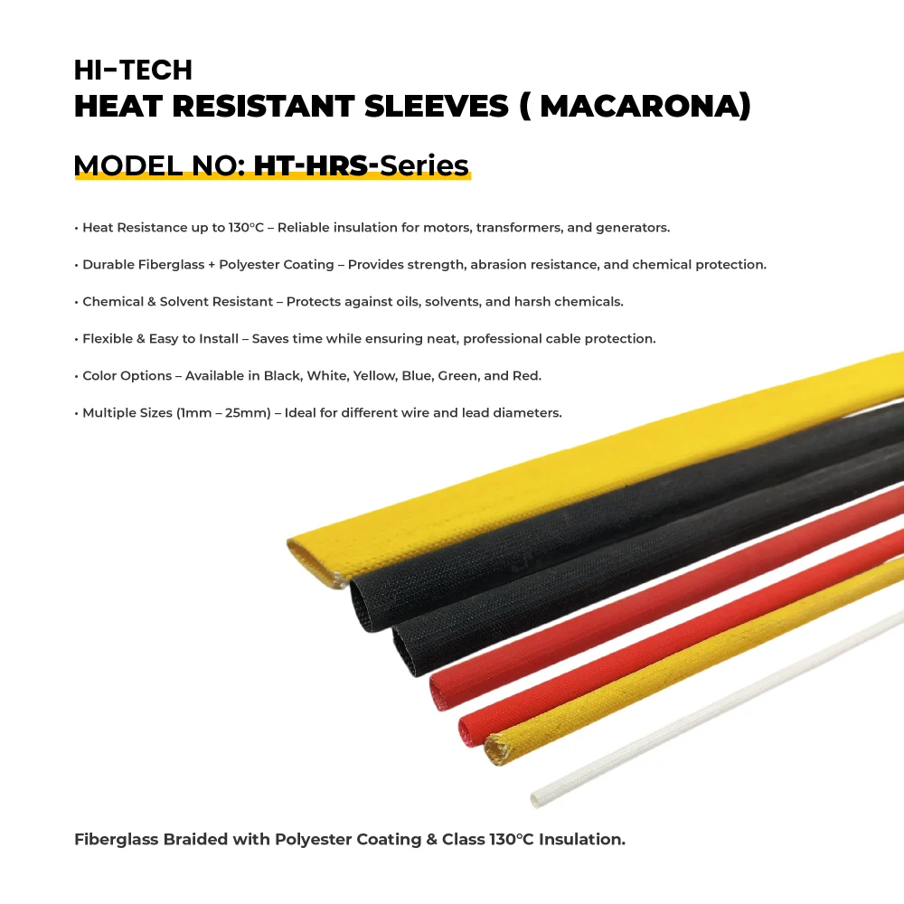 Web Hi Tech HEAT RESISTANT SLEEVES ( MACARONA) HT HRS Series General Post (1)