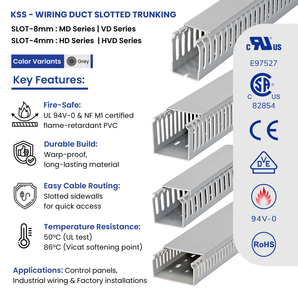 Web KSS MD HD VD HVD Slotted Trunking v01
