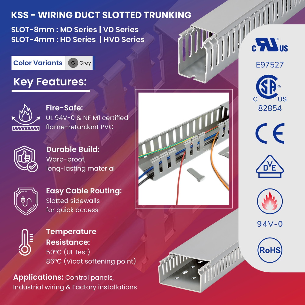 Web KSS MD HD VD HVD Slotted Trunking v02