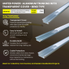 Web UP Aluminium Trunking With Transparent Cover UP ATR Series v03